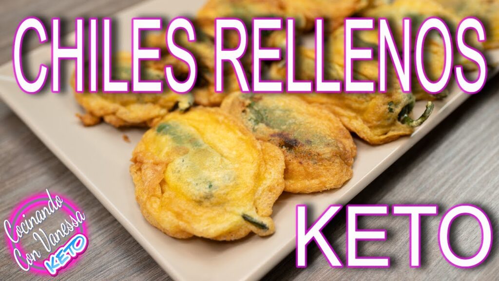 chiles rellenos keto de queso bajos en carbohidratos