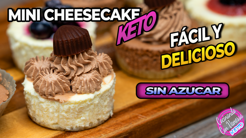 Si te gustó esta receta de mini cheesecake keto cremoso, compártela y guárdala para prepararla después. 👉 Visita Cocinando con Vanessa Keto para más recetas bajas en carbohidratos. 👉 Suscríbete al canal y activa notificaciones.