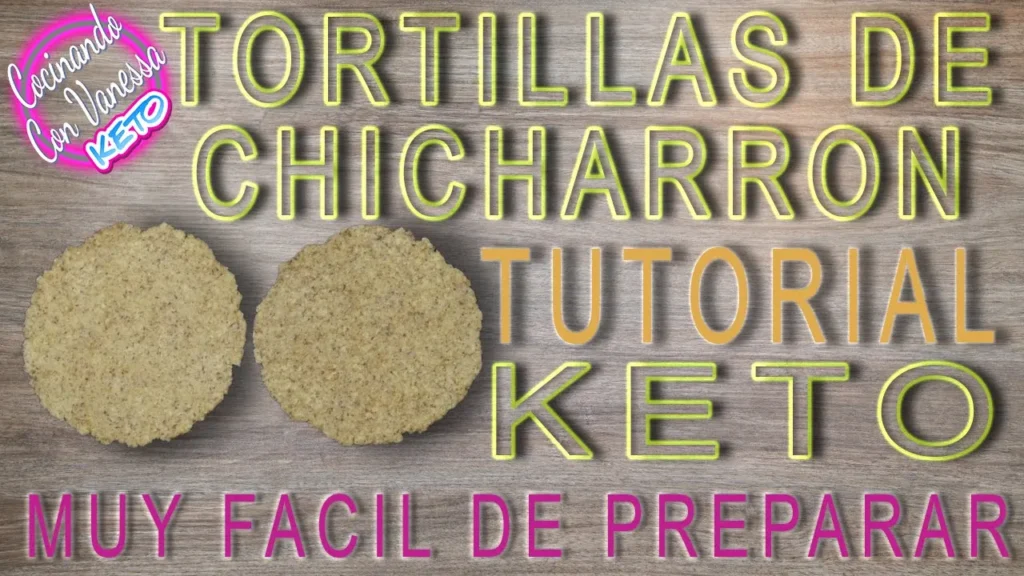 tortillas keto de chicharrón fáciles y sin harina