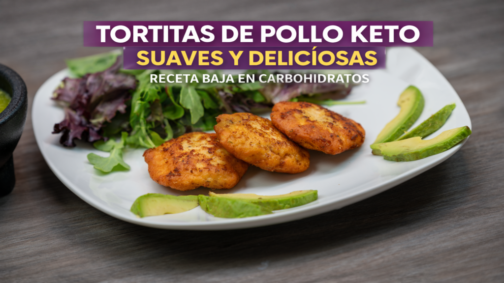 tortitas de pollo keto suaves